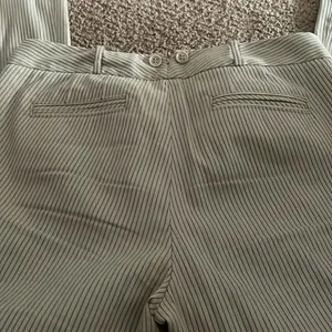 Club Monaco Women’s Beige & Black Striped Wide Leg Pants thumbnail 7