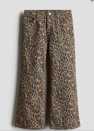 H&M Cheetah Jeans!  thumbnail 1