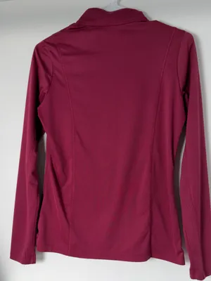 Callaway Women's Long-Sleeve Quarter-Zip Top - Berry/Magenta thumbnail 3