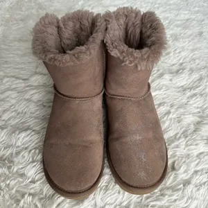 Ugg Mini Bailey Bow II Shimmer Boots Size 6 thumbnail 2