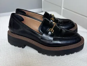 Sam Edelman Lea Platform Loafers Black thumbnail 1