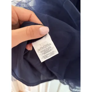 J.Crew Navy Strapless Tulle Formal Dress Size 6 thumbnail 6