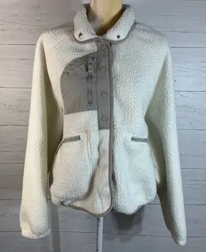 Her entire name says Grace fleece sherpa jacket size M thumbnail 1