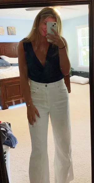 ZARA Silk Bodysuit thumbnail 1