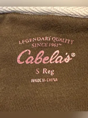 Cabela’s Camo Hoodie Sweatshirt Size Small Regular See Measurements thumbnail 6