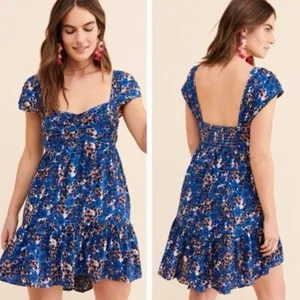 ✨Free People Pattern Play Floral Mini Dress - Babydoll✨ thumbnail 4
