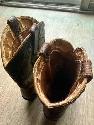 Ariat Brown Leather Cowboy Boots thumbnail 4