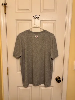 Detroit Lions Player’s Trunk NFL Training Team Issued Gray Nike Casual T-Shirt thumbnail 2