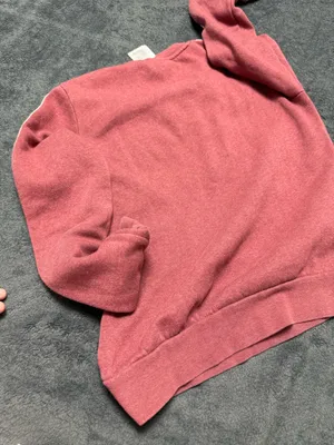 Adidas burgundy crewneck sweatshirt Size XS #adidas #sweatshirt thumbnail 4
