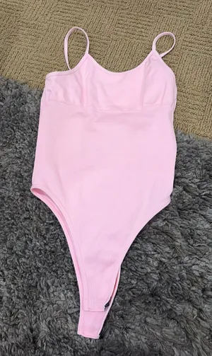 pink bodysuit Size XS thumbnail 1