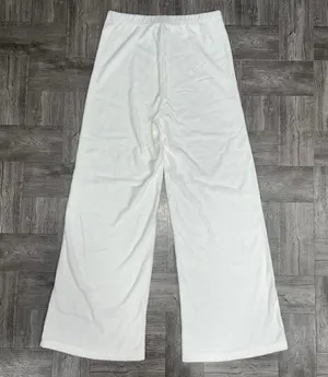 Princess Polly White Terry Pants Size 6 thumbnail 2
