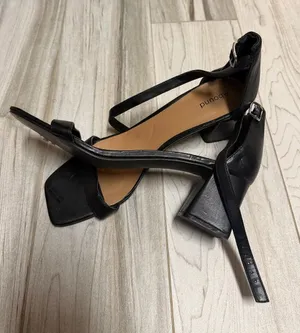 Abound Black Sandals Heels Size 11 thumbnail 1