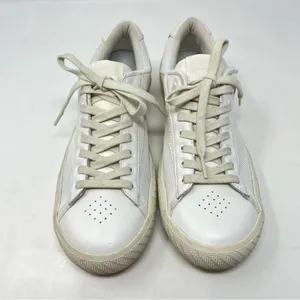BY FAR Rodina Grained Low Sneakers Cream White Womens Size EU 40 / US‎ 10 thumbnail 4