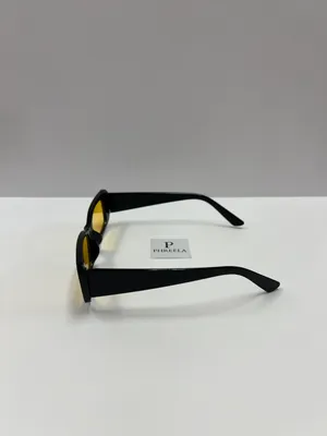Retro Style Rectangle Sunglasses With Yellow Lenses/ Yellow Lenses Sunglasses thumbnail 3