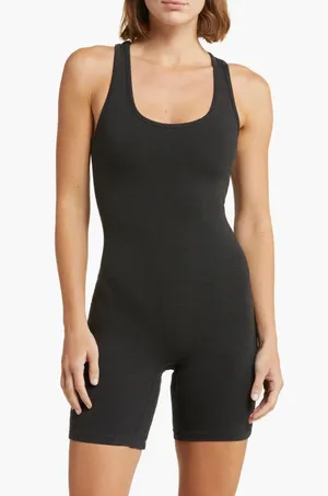 SKIMS Outdoor Mid Thigh Onesie thumbnail 1