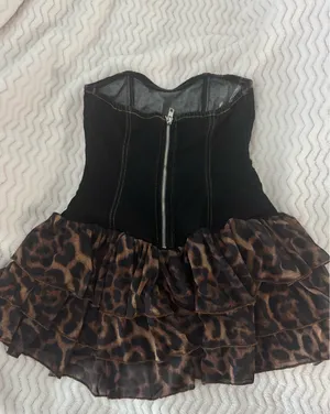 Windsor Cheetah Dress Mini Small thumbnail 4