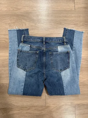 PACSUN Two-Tone Blue High-Rise Women’s Jeans Size 25 thumbnail 5