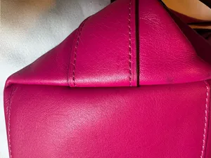 Coach Leather Vintage Shoulder Bag in Fuchsia thumbnail 8