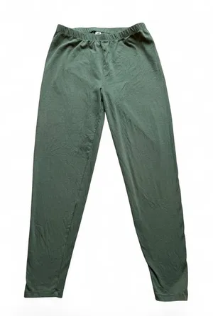 Zenana Outfitters Women's Olive Leggings thumbnail 1
