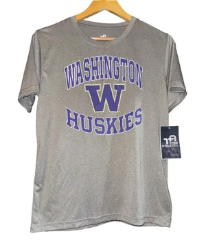 New Washington Huskies Performance Shirt Top‎ Women's XL Seattle College NCAA thumbnail 1