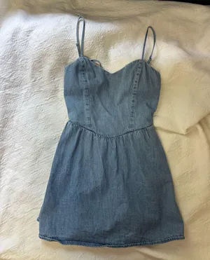 Hollister Denim Romper thumbnail 1