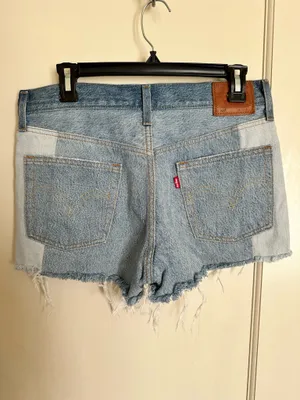 Levi’s 501 Denim Shorts Button Fly thumbnail 4