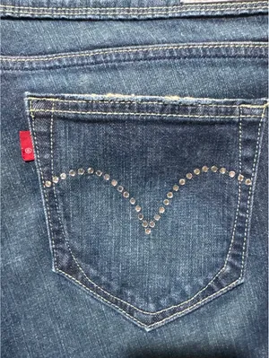 Levi's Night Blues Flared Jeans - Vintage Vibes with a Kick! thumbnail 10