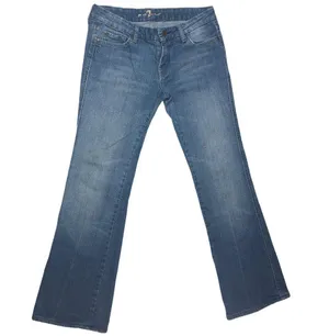 "A" Pocket Boot Cut Jeans - Size 28 thumbnail 1