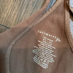 Free People Intimately Seamless Racerback Tank Top Brown Stretch M/L NWT Basic thumbnail 3