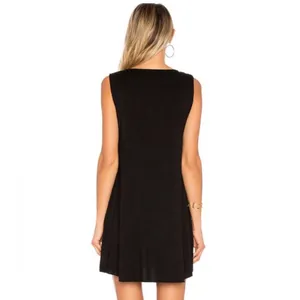 Michael Lauren‎ REVOLVE Mackay Tank Cutout MINI Dress In Black EUC Size XS thumbnail 2