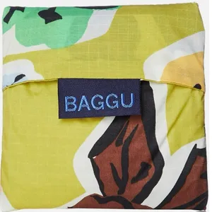 BAGGU Baby Baggu Nylon Bag - Paper Flower Pattern - Deadstock Super Rare EUC! thumbnail 3