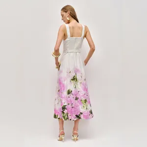 AJE EARTHA MIDI DRESS US4 White Size 4 thumbnail 5