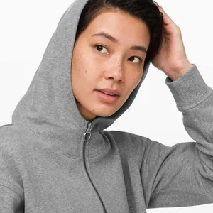 Lululemon All Yours Full Zip Hoodie Jacket Gray S thumbnail 2