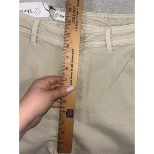 the drop‎ kori jeans wide leg nwt raw hem fray 29 Beige thumbnail 7