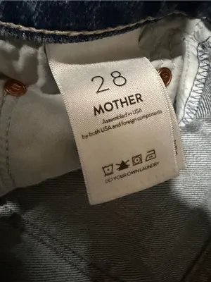 Mother Jeans Vagabond in Reckless Size 28 thumbnail 3