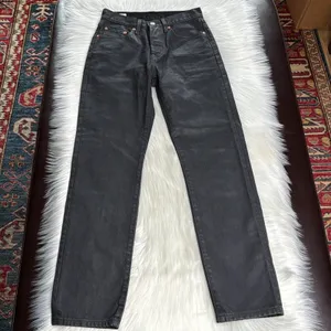 Levi’s Black Wax Coated High Waisted Jeans thumbnail 2