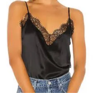 For Love And Lemons x Jaime King Black Lace Bodysuit Sz M thumbnail 1