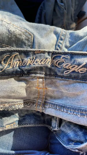 American Eagle Skinny 77 Distressed Jeans thumbnail 5