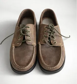 Eastland Classic Brown Leather Memory Foam Boat Shoes thumbnail 1
