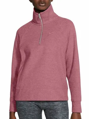 Nike Hypernatural Therma-fit fleece half-zip sweater dessert berry size S small thumbnail 1