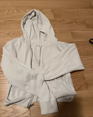 Gilly Hicks Hollister zip up cropped thumbnail 1