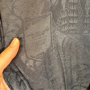 Scotch & Soda Blue Medieval Print Mini Dress Womens L Kings All Seeing Eye Crest thumbnail 10