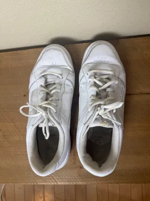Fila Women's WX-100 Sneakers leather Platform Tennies Shoes Size 8 thumbnail 3
