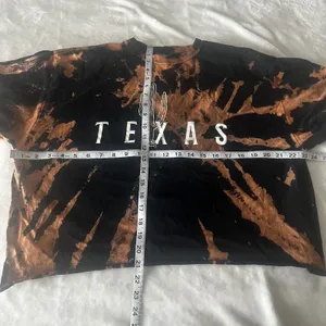 Eko Deko Texas Cactus Bleach Dye Crop‎ Top Shirt XL thumbnail 6