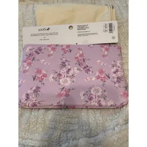LoveShackFancy x Yoobi Happy Thoughts Floral Accessory Pouch Wristlet NWT thumbnail 10