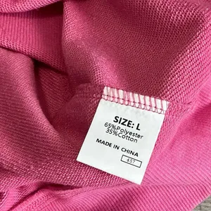 Boutique COFFEE Letter Embossed Sweatshirt NEW Womens L Pink Crewneck Pullover thumbnail 6