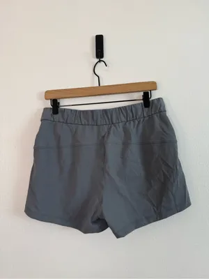 Lululemon On The Fly Short *2.5" Steam Blue thumbnail 4
