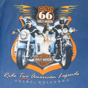 Vintage Y2K 2004 Harley Davidson Route 66 Shirt thumbnail 7