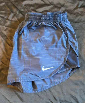Nike Blue Striped  Running Shirts thumbnail 1