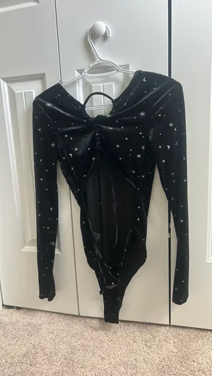 Wild Fable Bodysuit with Silver Stars thumbnail 4